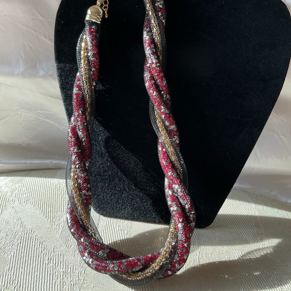 Mesh Multicolor Necklace
